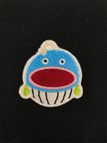 謎の魚第二形態ボーダーTシャツ