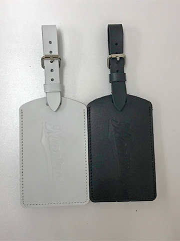 本革製バゲッジタグ