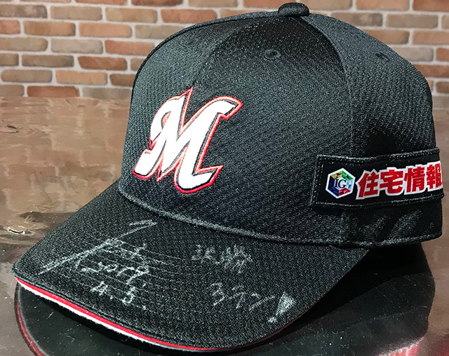 角中選手ヒーローキャップ②