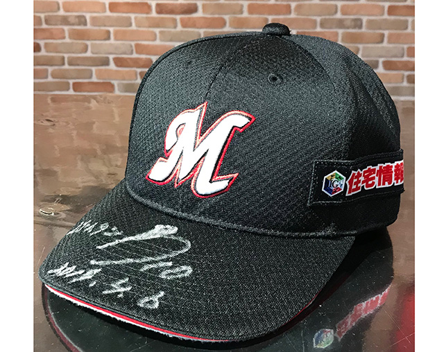 加藤選手ヒーローキャップ②