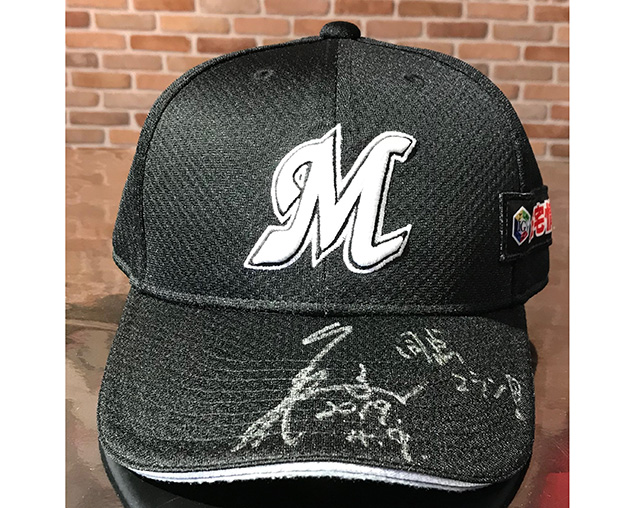 角中選手ヒーローキャップ①