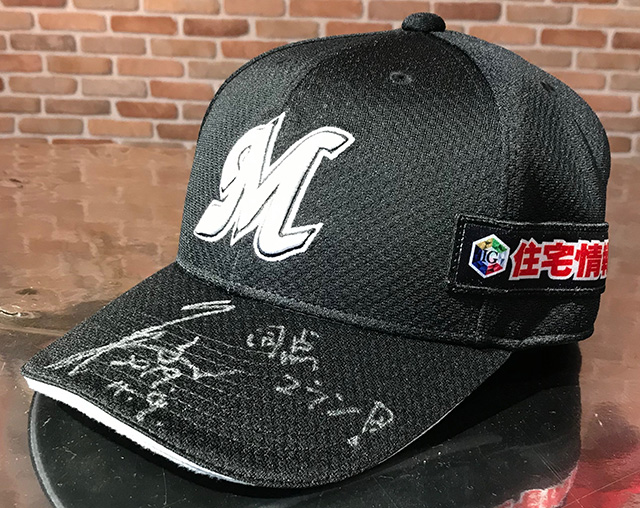 角中選手ヒーローキャップ②