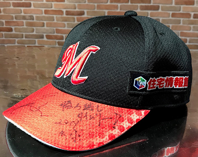 角中選手ヒーローキャップ②