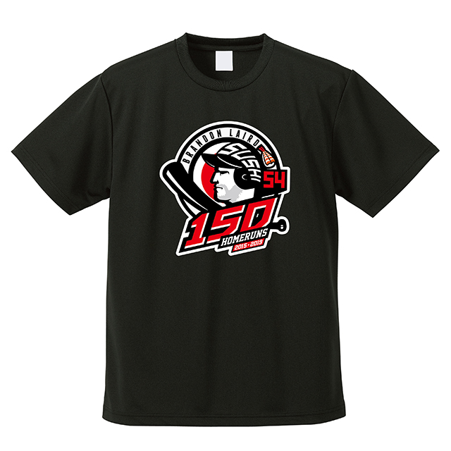 レアード選手通算150本塁打記念Tシャツ②黒