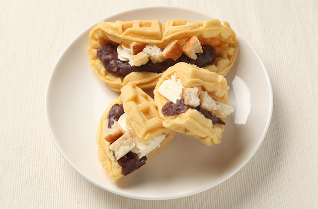 ドラゴンあんバターわっふる