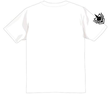 マジワランTシャツ白 裏