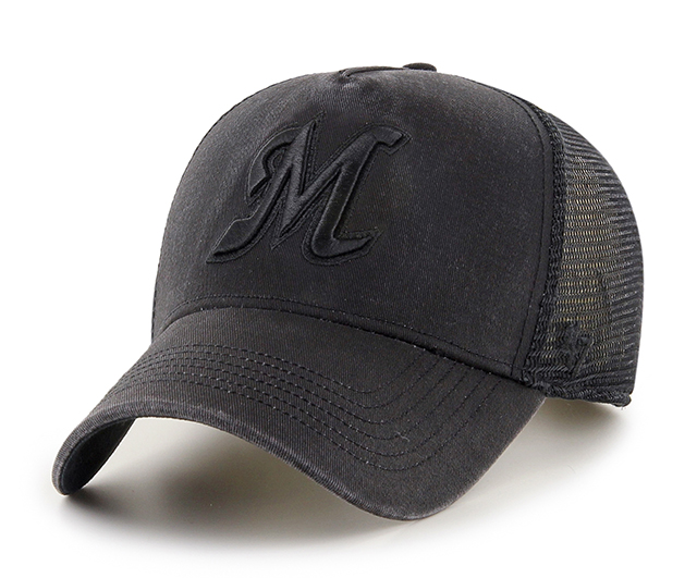 Marines ビンテージデニムメッシュ '47 MVP DT ブラック