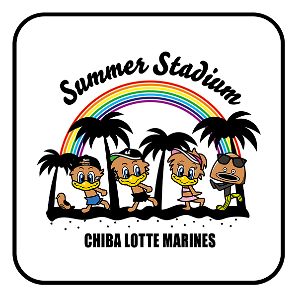 日焼けマリーンズ ミニタオル