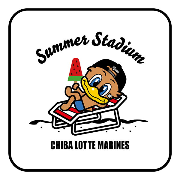 日焼けマリーンズ ミニタオル