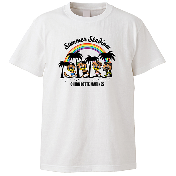 日焼けマリーンズTシャツ