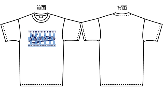 M×海人 ミンサーTシャツ