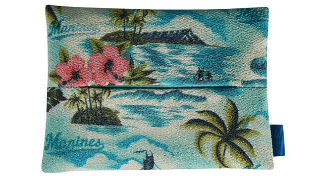 ちりめん風サマーポケットティッシュケース