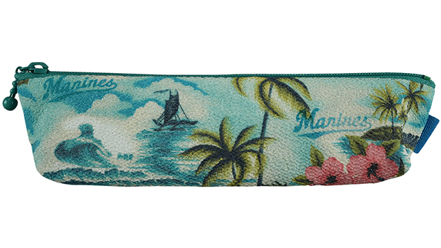 ちりめん風サマーペンポーチ