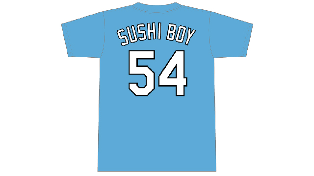 ネーム&ナンバーTシャツ#54