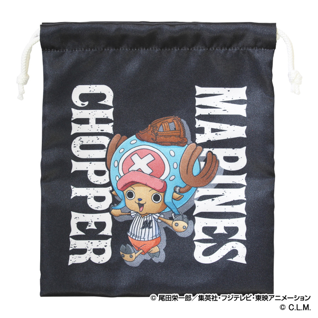 ワンピース×マリーンズ巾着 チョッパー