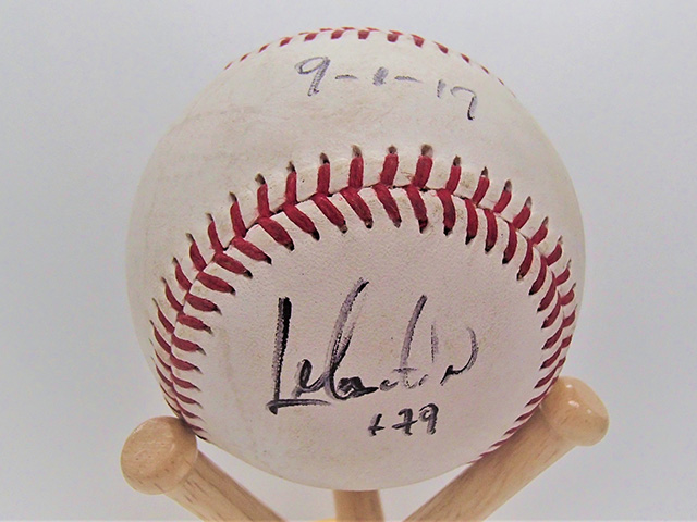 #79マーティン選手ヒーロー試合球