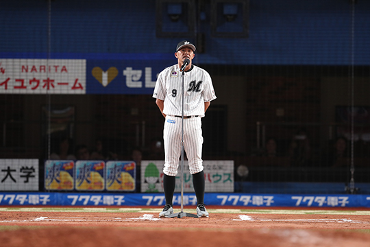 福浦選手引退セレモニー9月23日内野Ｂ（ホーム側）通路側　指定席ペア
