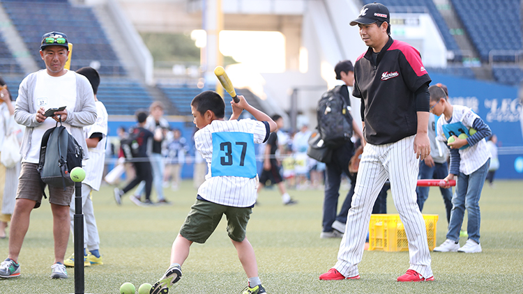 バッティング体験