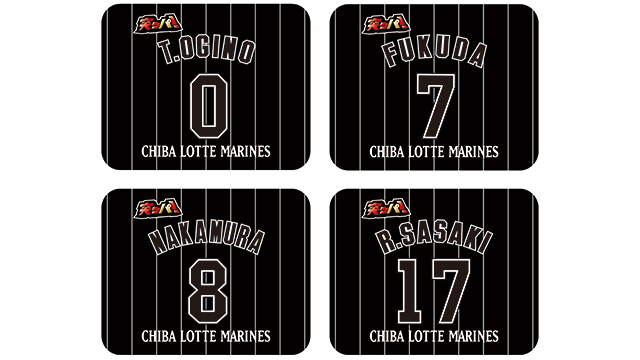 全選手マウスパッドvisitor