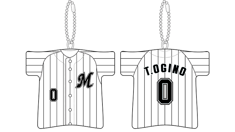 ユニホームクッションキーチェーン(ホーム)1