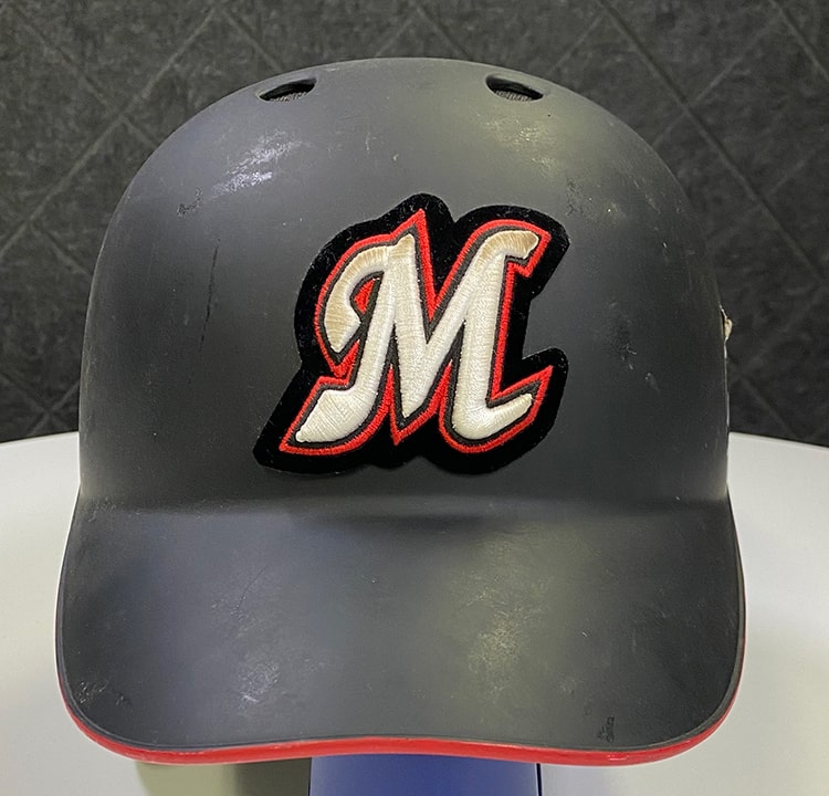 福浦和也選手着用 ビジターヘルメット