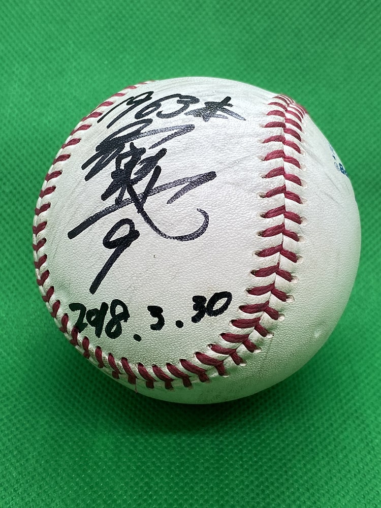 福浦和也選手 Road to 2000安打!!(通算1963安打)試合球