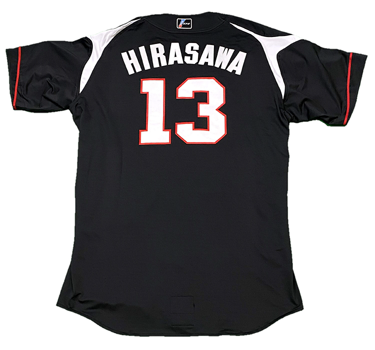 平沢選手着用ビジターユニホーム