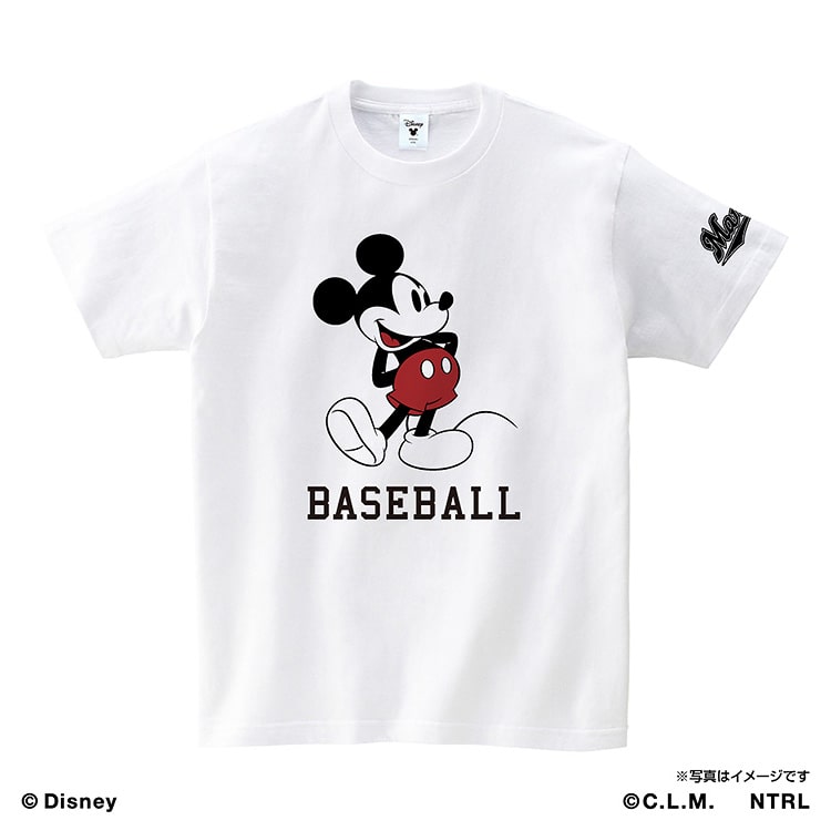 ミッキーマウス(BASEBALL)千葉ロッテマリーンズ_Tシャツ_1