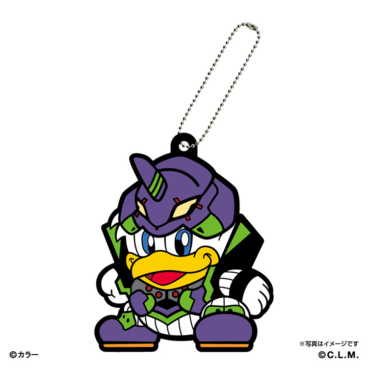 エヴァンゲリオン×Marines ラバーキーホルダー