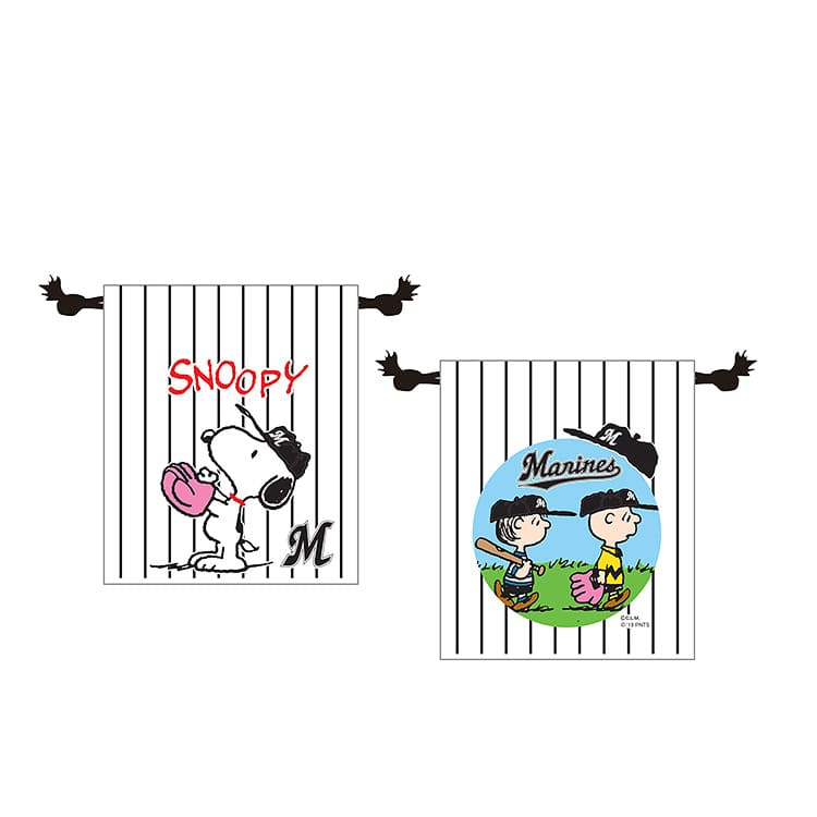 20SNOOPY*MARINES 巾着