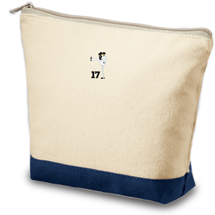 ポーチ navy_front