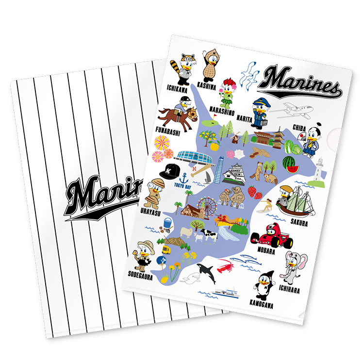 ホームタウンMAP クリアファイル