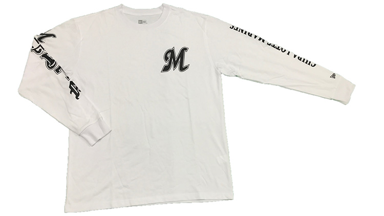 LS COTTON TEE CLOMAR White