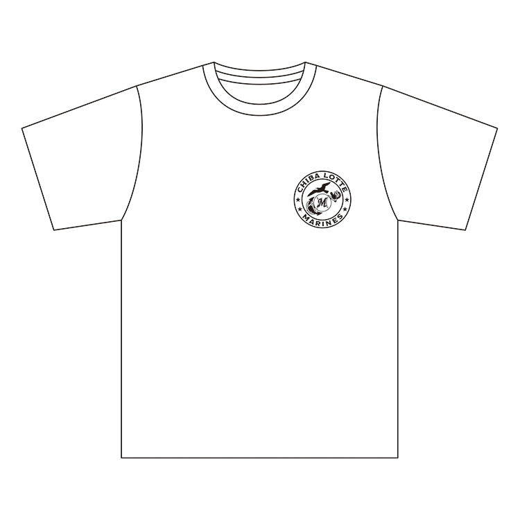 BCMarines 海軍風Tシャツ(ホワイト)