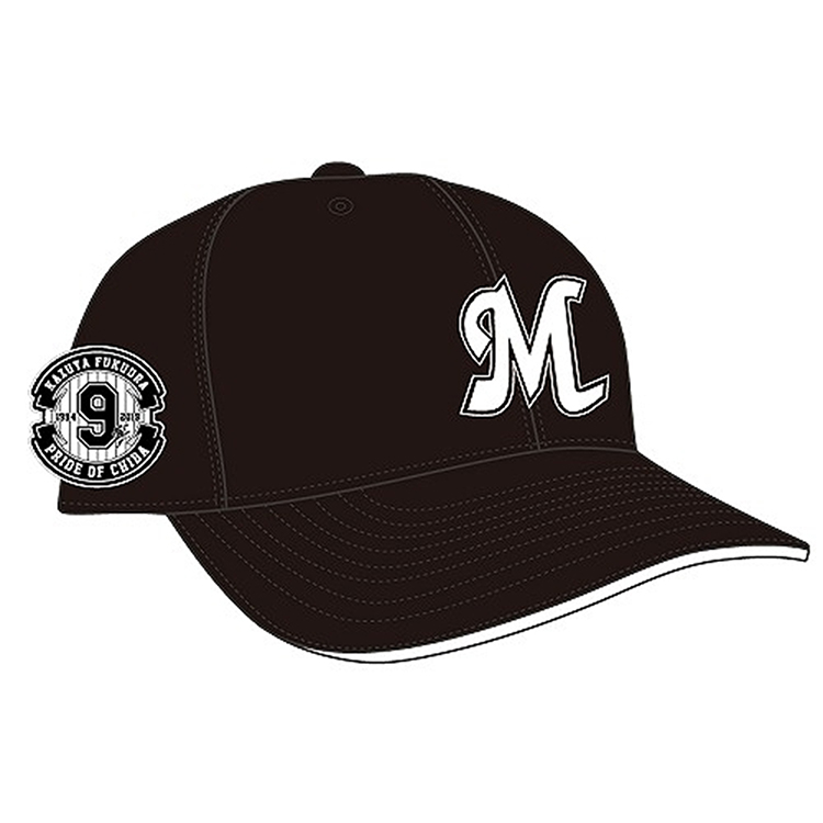 ロゴワッペン付きレプリカキャップ