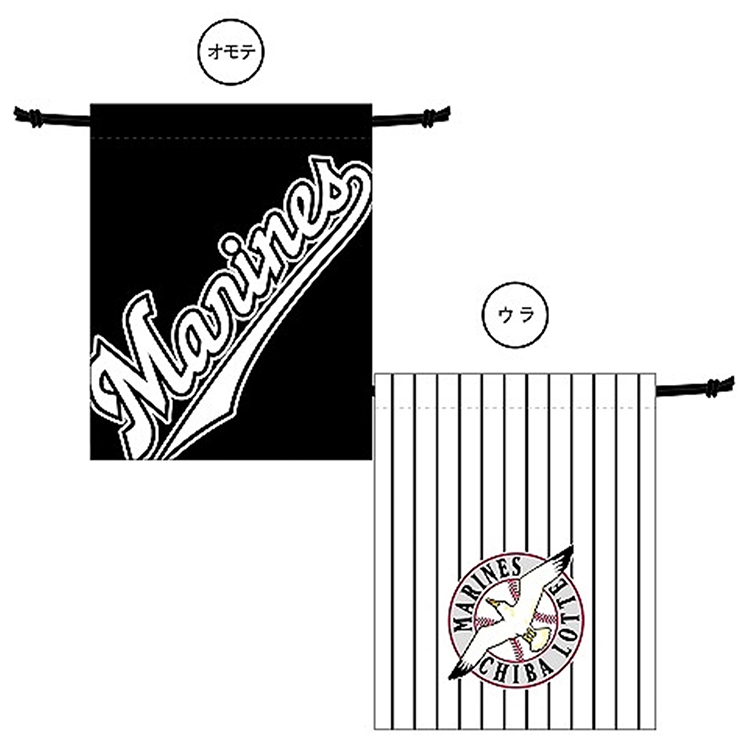 MARINESロゴ巾着