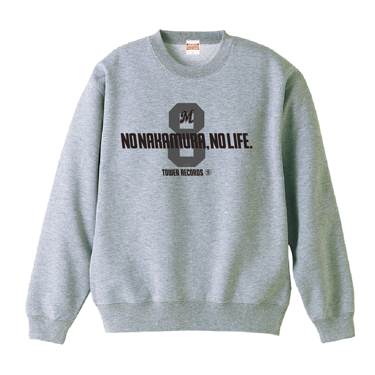 スウェット(選手8中村)_グレー