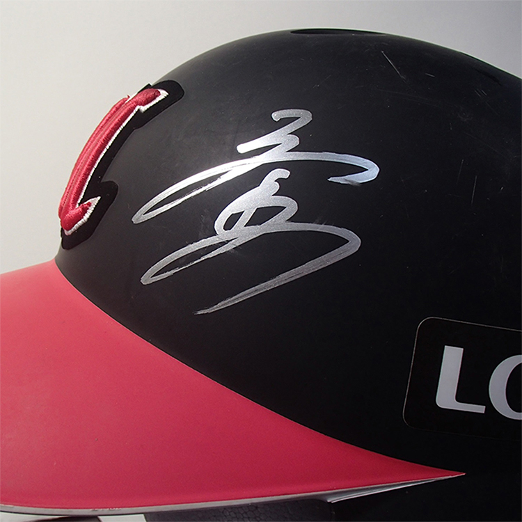 バッティングヘルメット #124茶谷