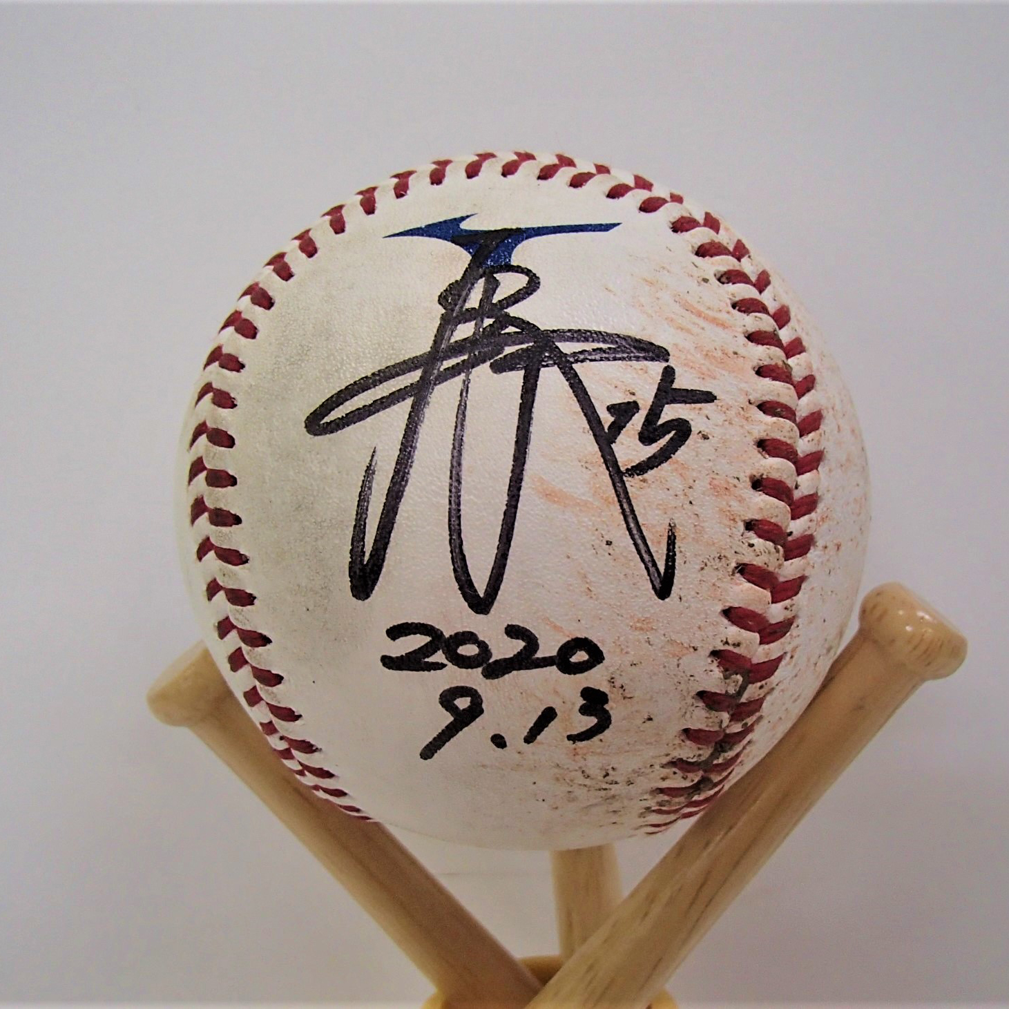 ヒーロー試合球_0913#15美馬