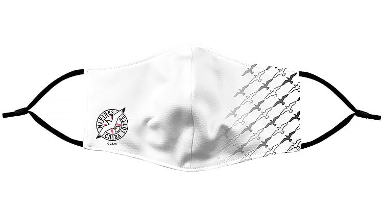 高性能マスク カモメ格子柄(1)