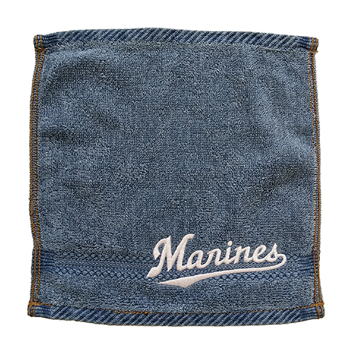 ハンドタオル ブルー