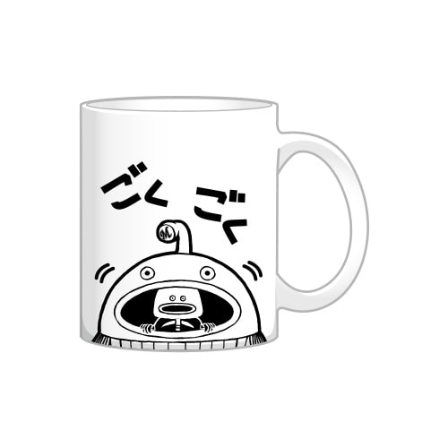 謎の魚 マグカップ