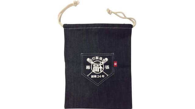 2017安打製造所デニム巾着