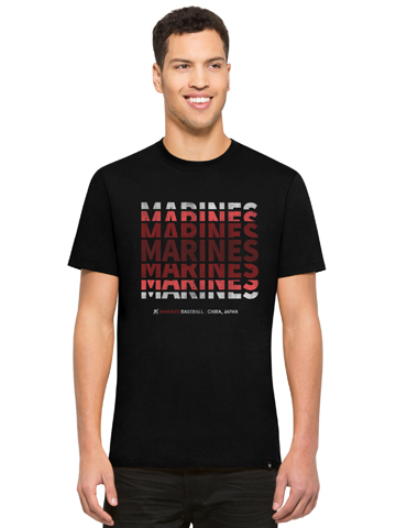 Marines グラデーション Crosstown '47 Flanker Tee (ブラック)