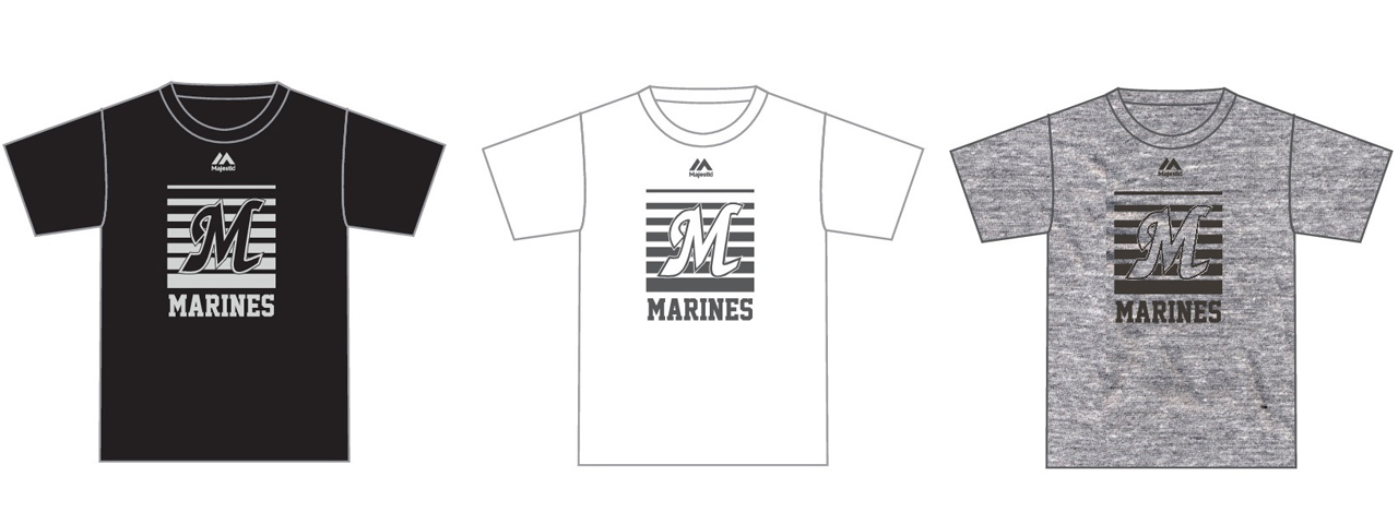 ボーダーロゴTシャツ