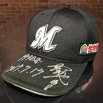 福浦選手キャップ