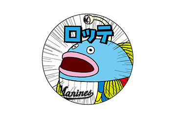 缶バッジ 第二形態(魚)