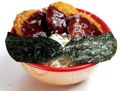 なんと！でんぢゃらすじーさん ソース勝つ丼