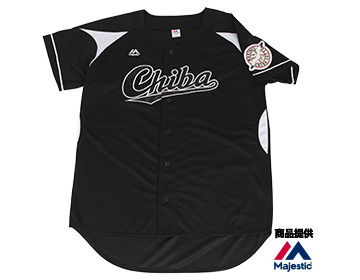 千葉ロッテマリーンズ 角中 ユニフォーム Lサイズ マジェスティック