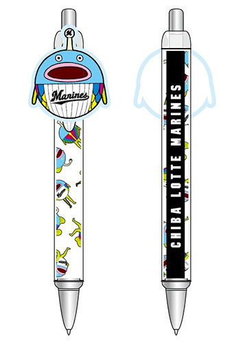 クリップ付ボールペン 第三形態(骨)